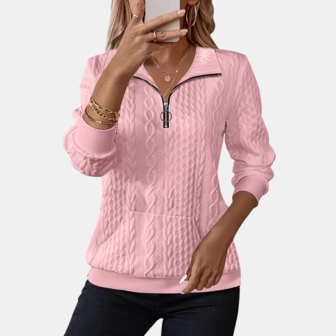 Leokadia  - Bluza z Długim Rękawem