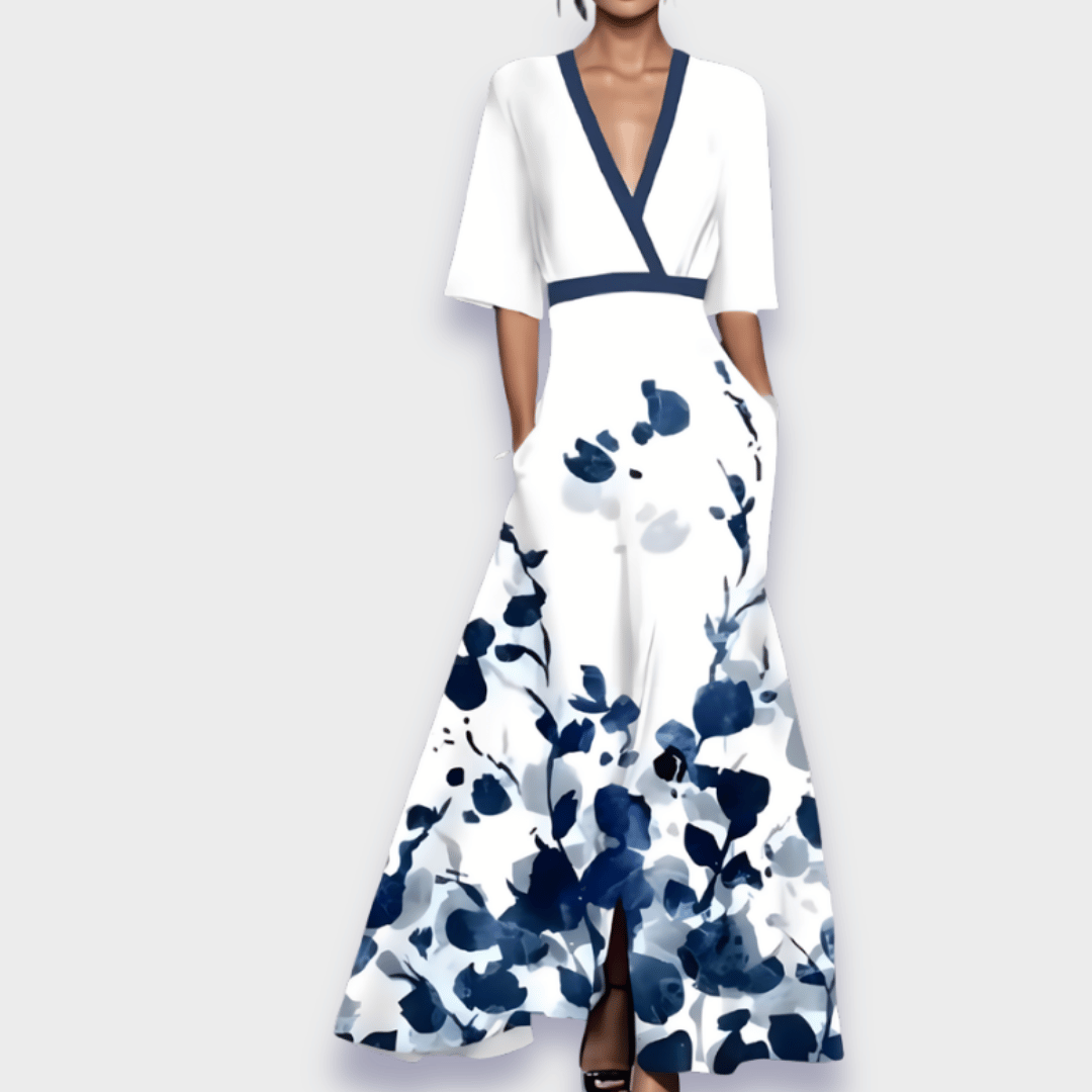 Chloe | Elegancka Sukienka Kwiatowa