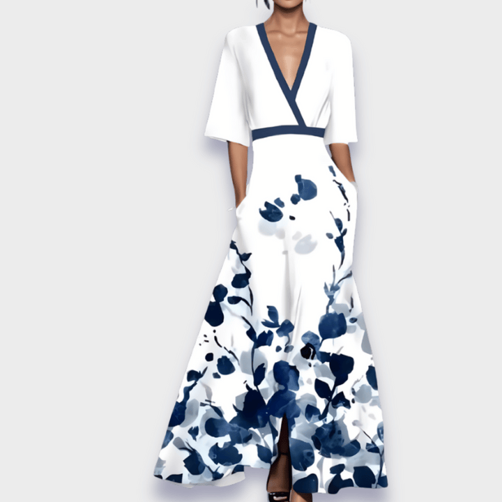 Chloe | Elegancka Sukienka Kwiatowa