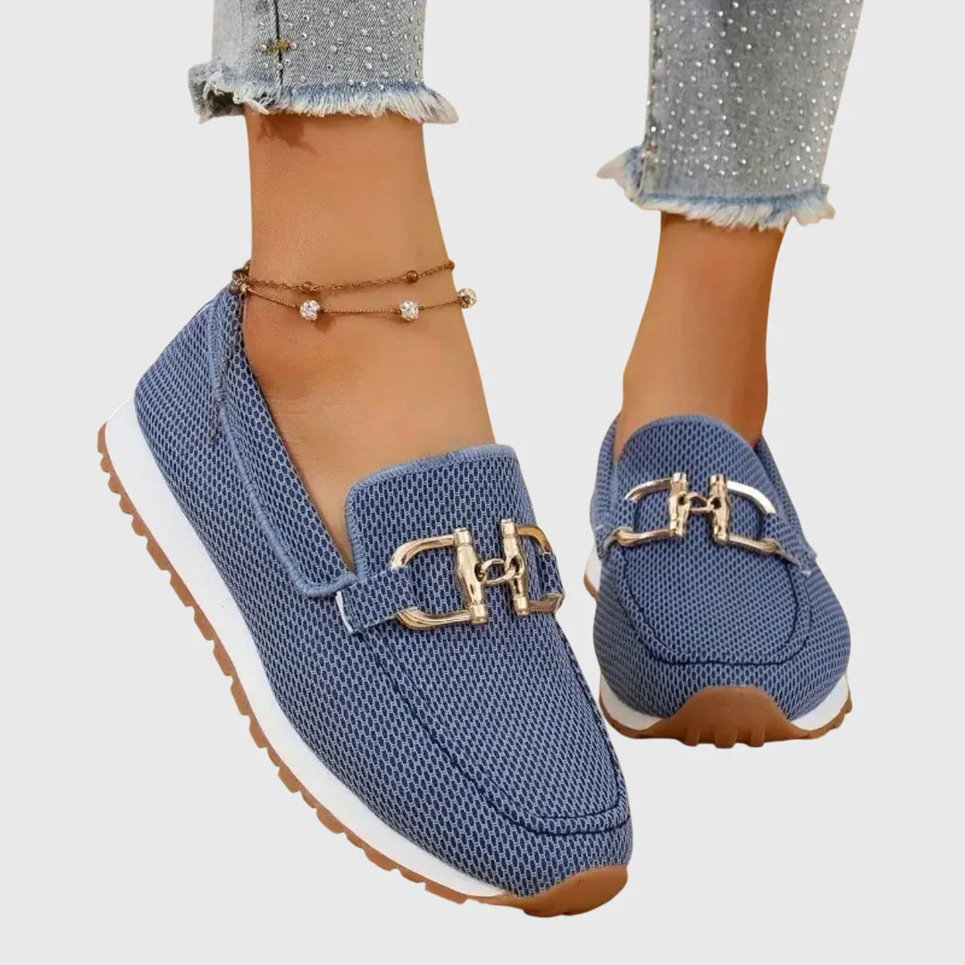 Chiara | Sneakers typu mokasyn.