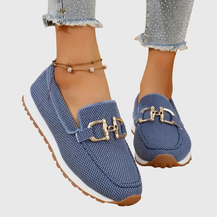 Chiara | Sneakers typu mokasyn.