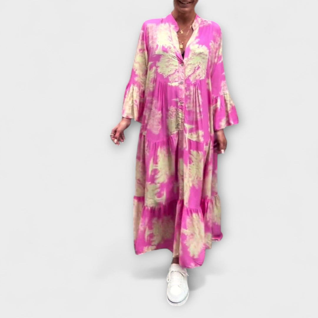 Mariveth | Elegancka Maxi Sukienka