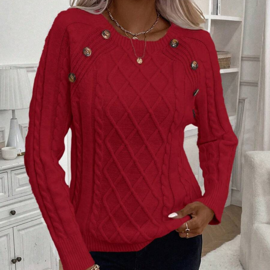 Aurelia – Sweter z Guzikami