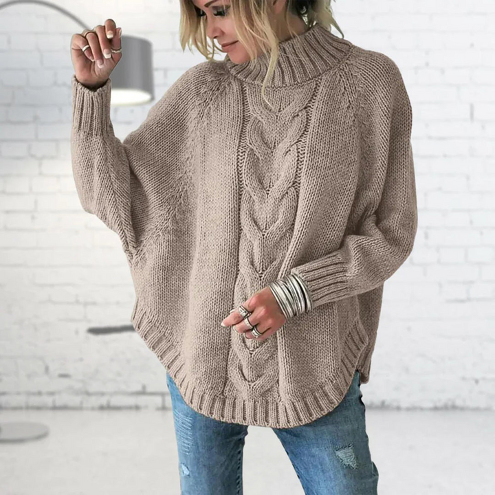 Elysian | Sweter z wzorem warkoczowym