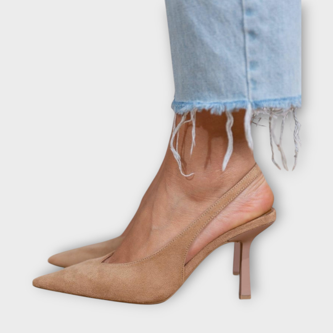 Dorota – Ponadczasowe Sandały na Obcasie