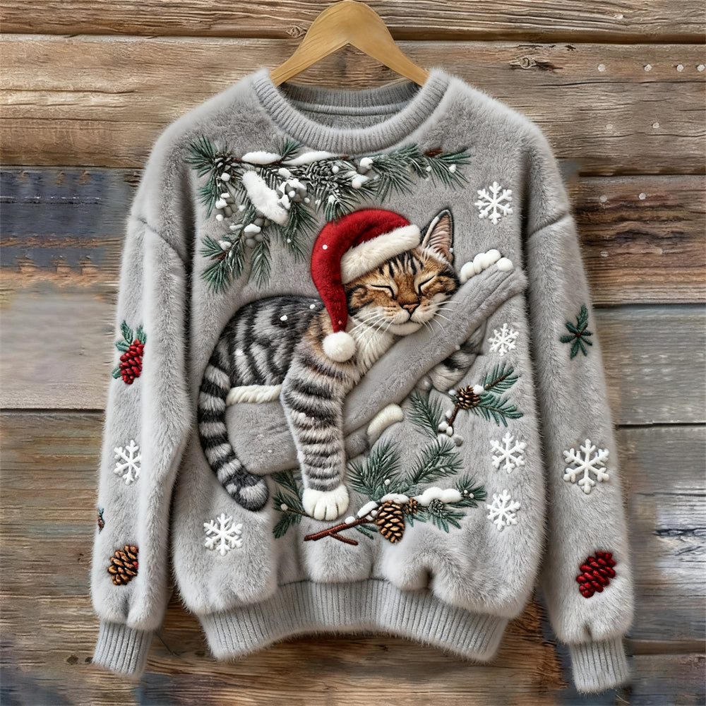 Świąteczny Koci Sweter™