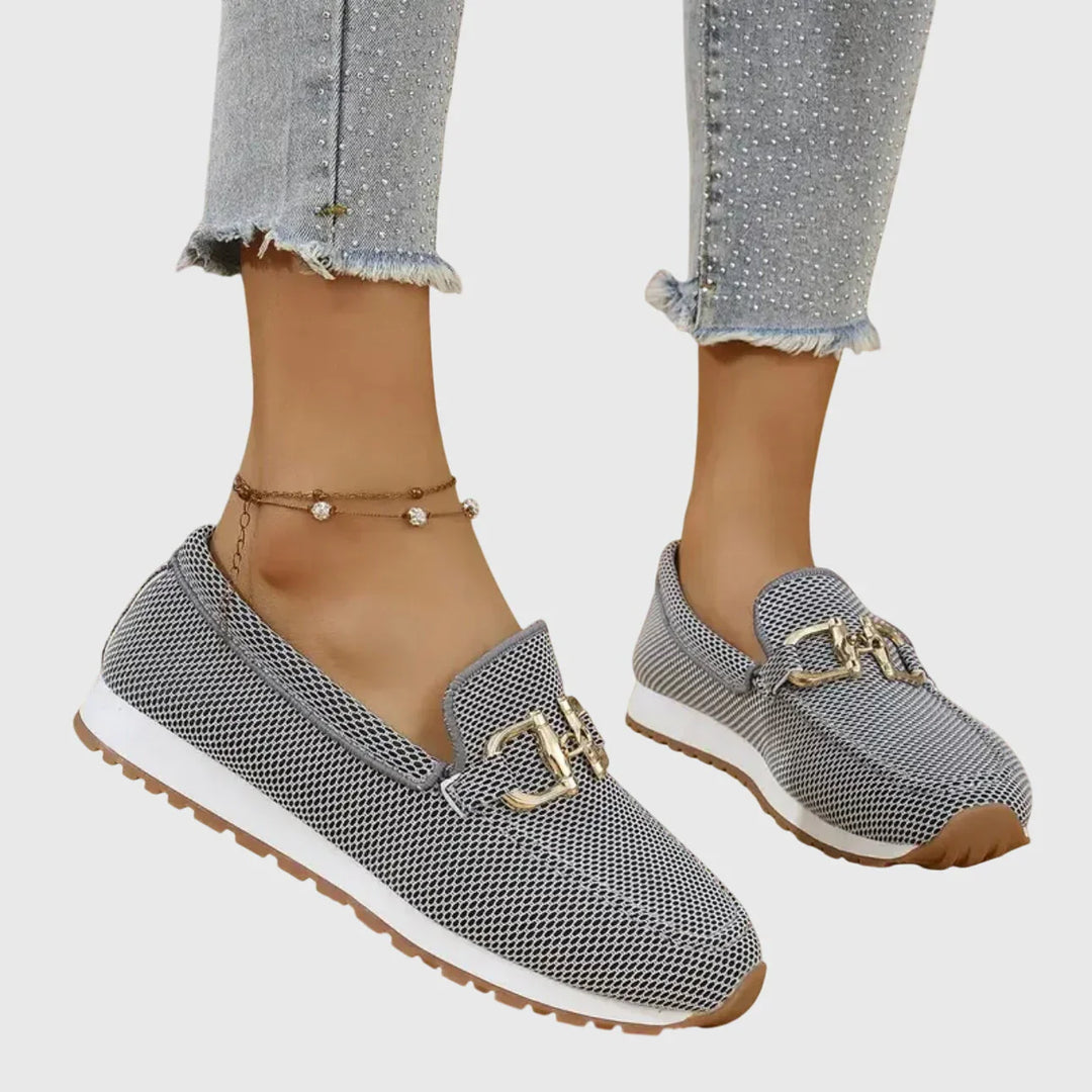 Chiara | Sneakers typu mokasyn.