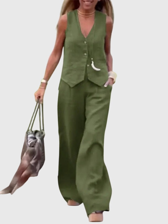 Mabel | Elegancki Dwuczęściowy Zestaw