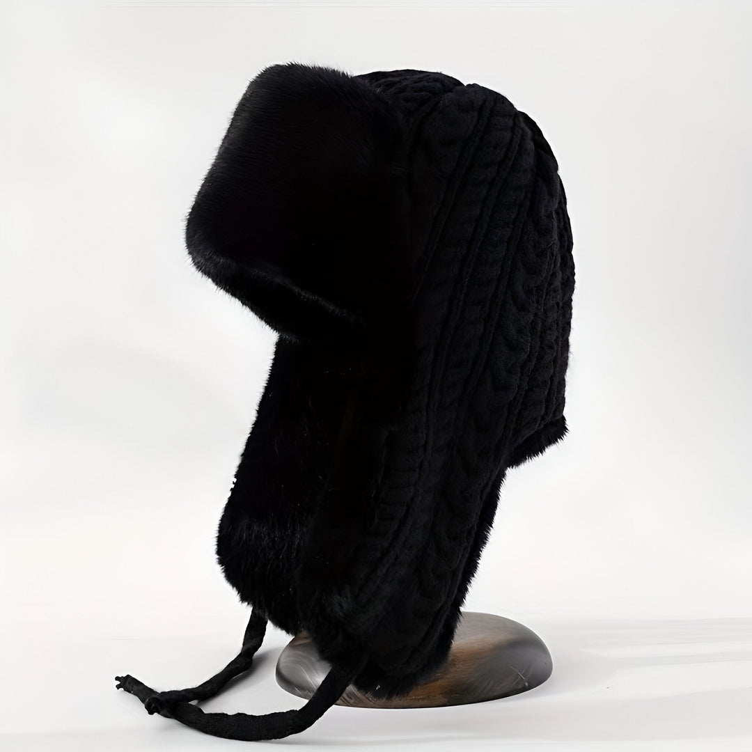 Dagmara – Komfortowa Fleece’owa Czapka z Nausznikami