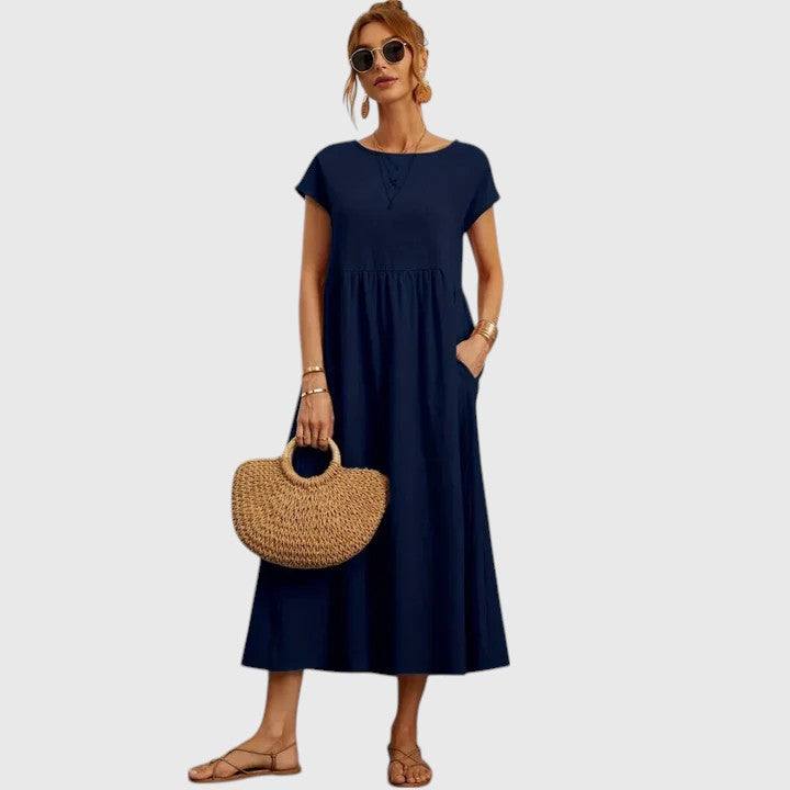 Fenella | Wygodna Midi Sukienka