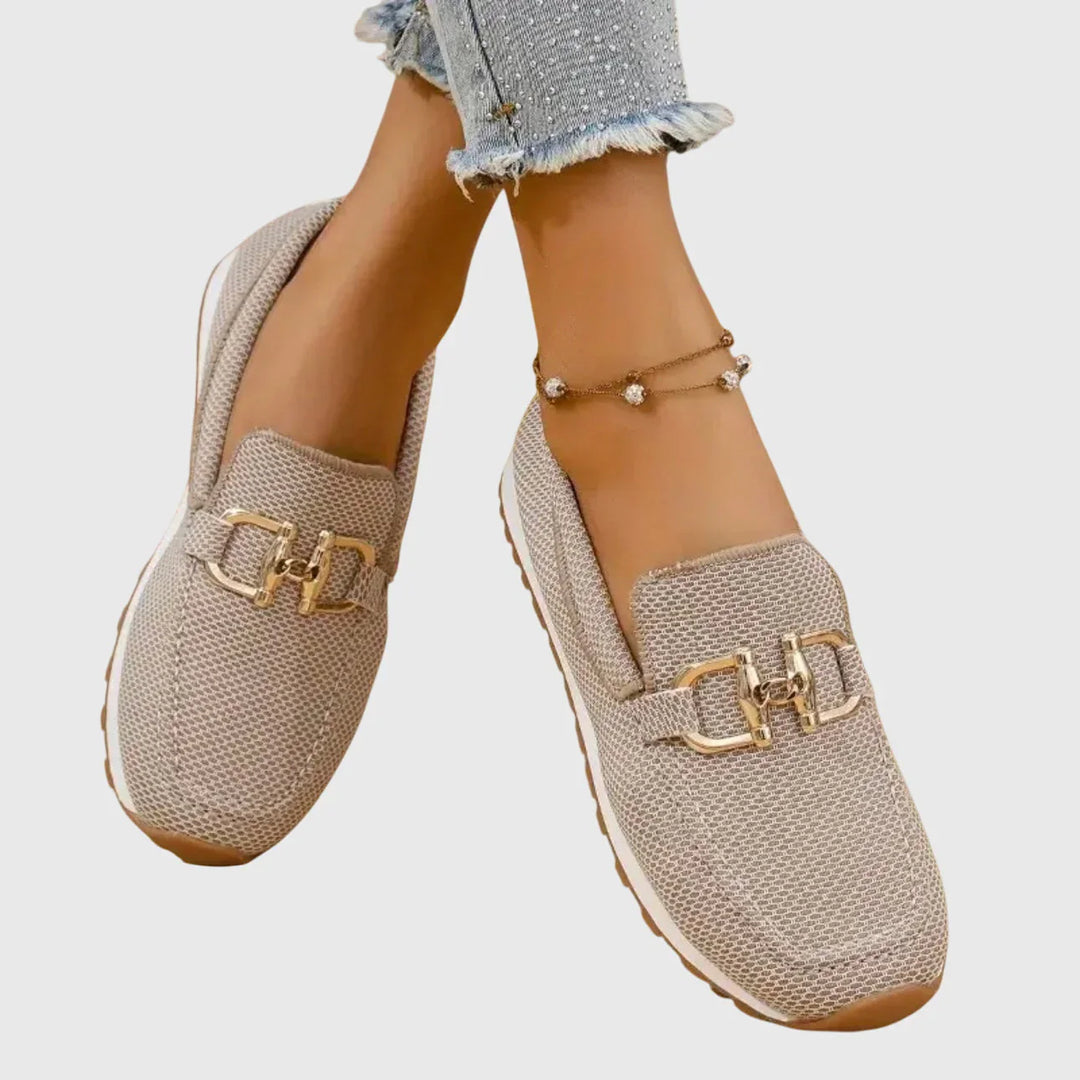 Chiara | Sneakers typu mokasyn.