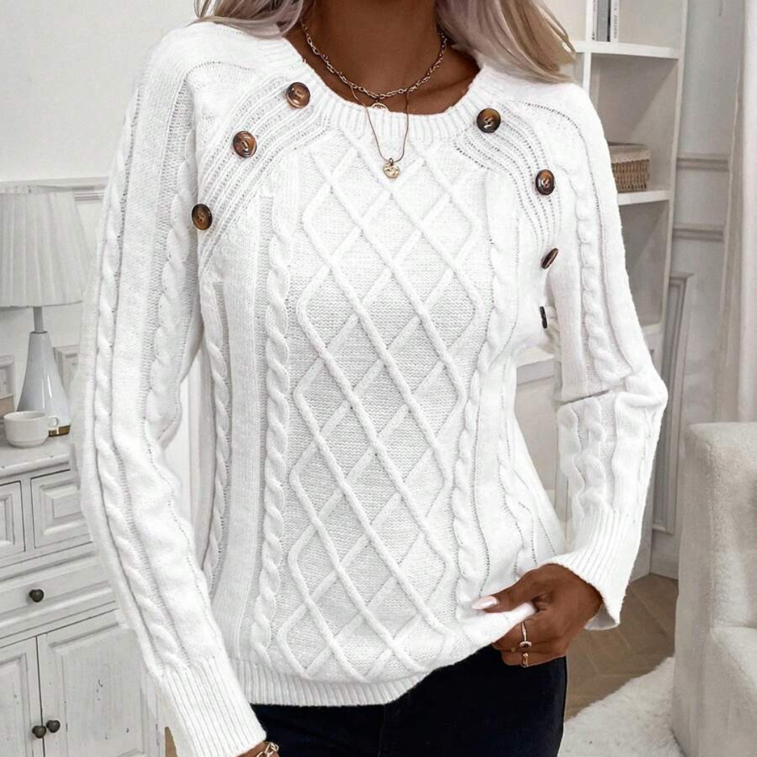 Aurelia – Sweter z Guzikami