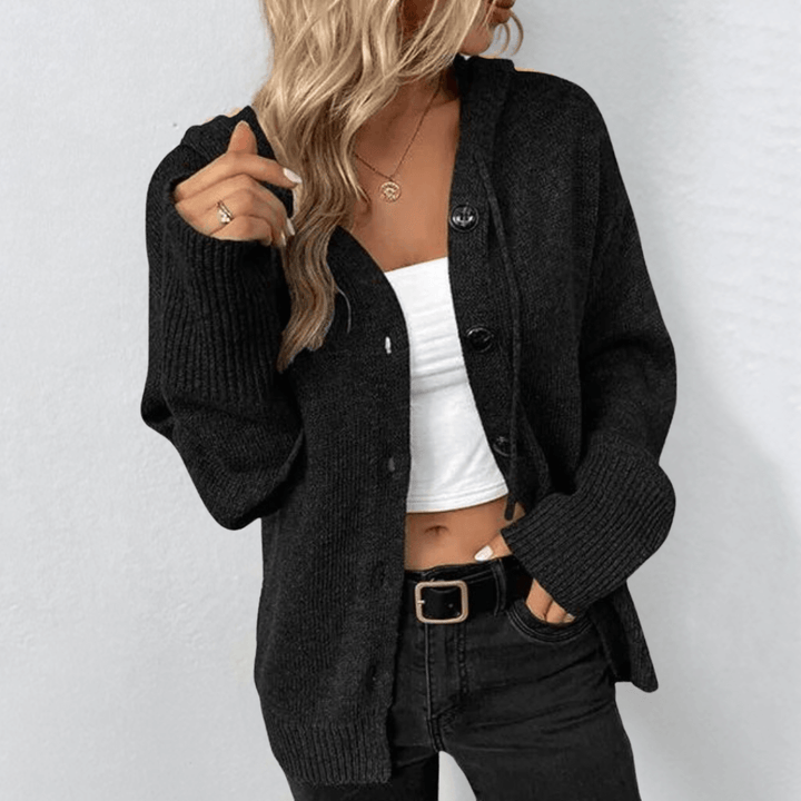 Brittan | Sweter z guzikami