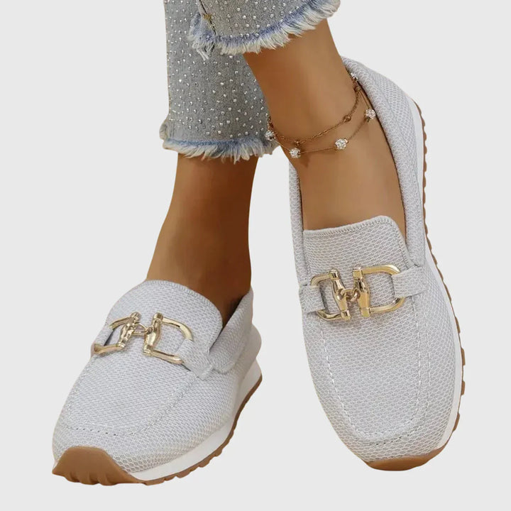 Chiara | Sneakers typu mokasyn.