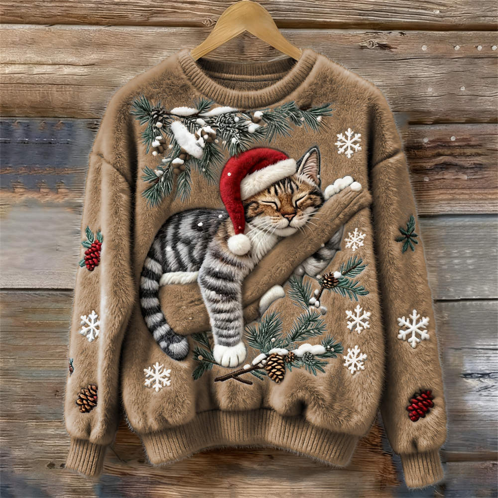 Świąteczny Koci Sweter™