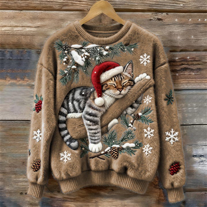 Świąteczny Koci Sweter™