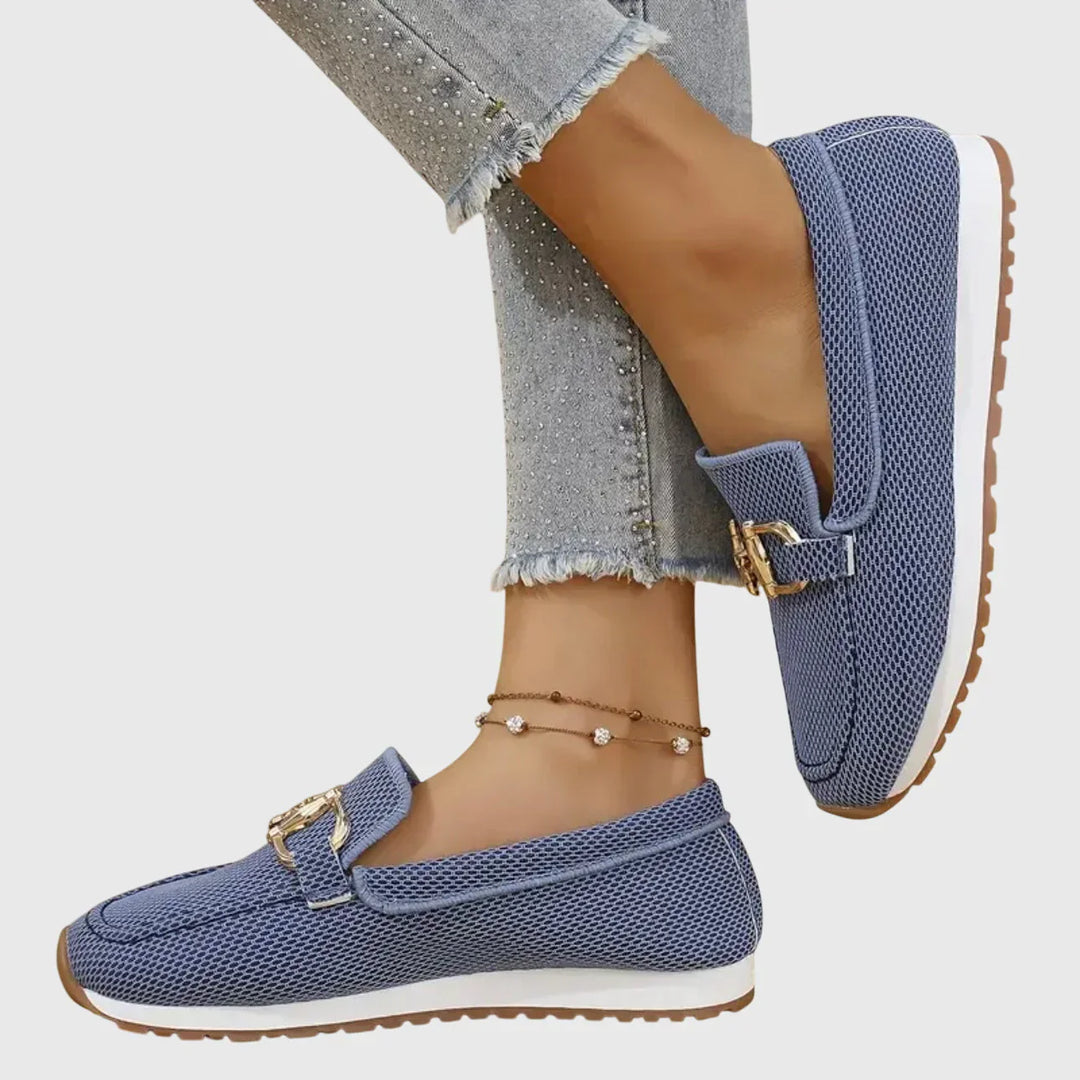 Chiara | Sneakers typu mokasyn.