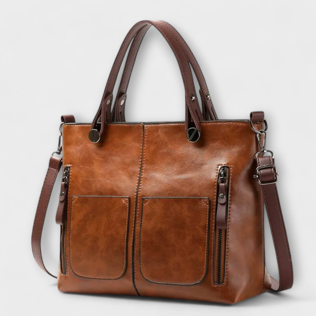 Lora - Elegancka Torebka Skórzana