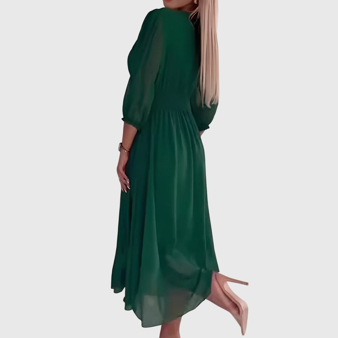 Chloe™ | Lekka Jedwabna Chiffonowa Sukienka