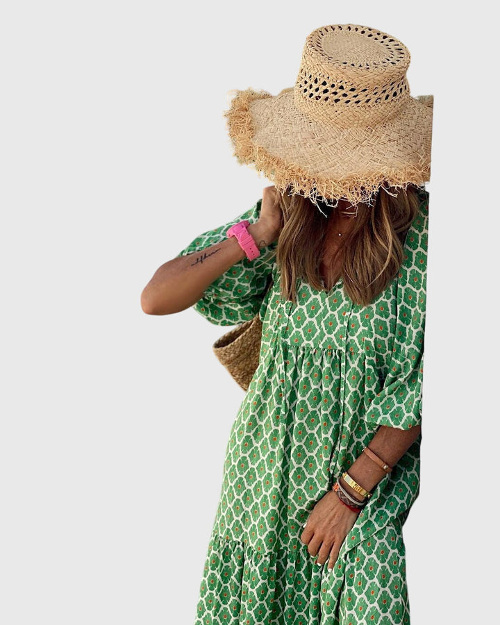 Sarah™ - Boho Maxi Sukienka