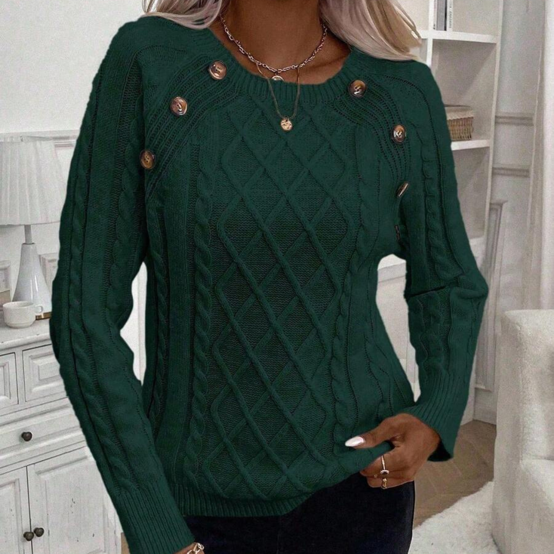 Aurelia – Sweter z Guzikami