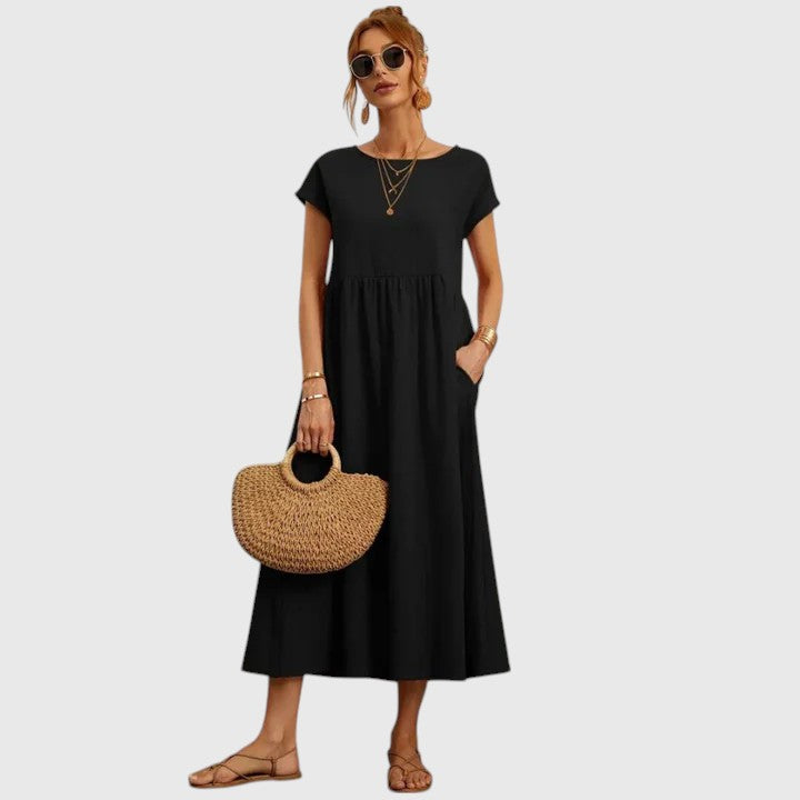 Fenella | Wygodna Midi Sukienka