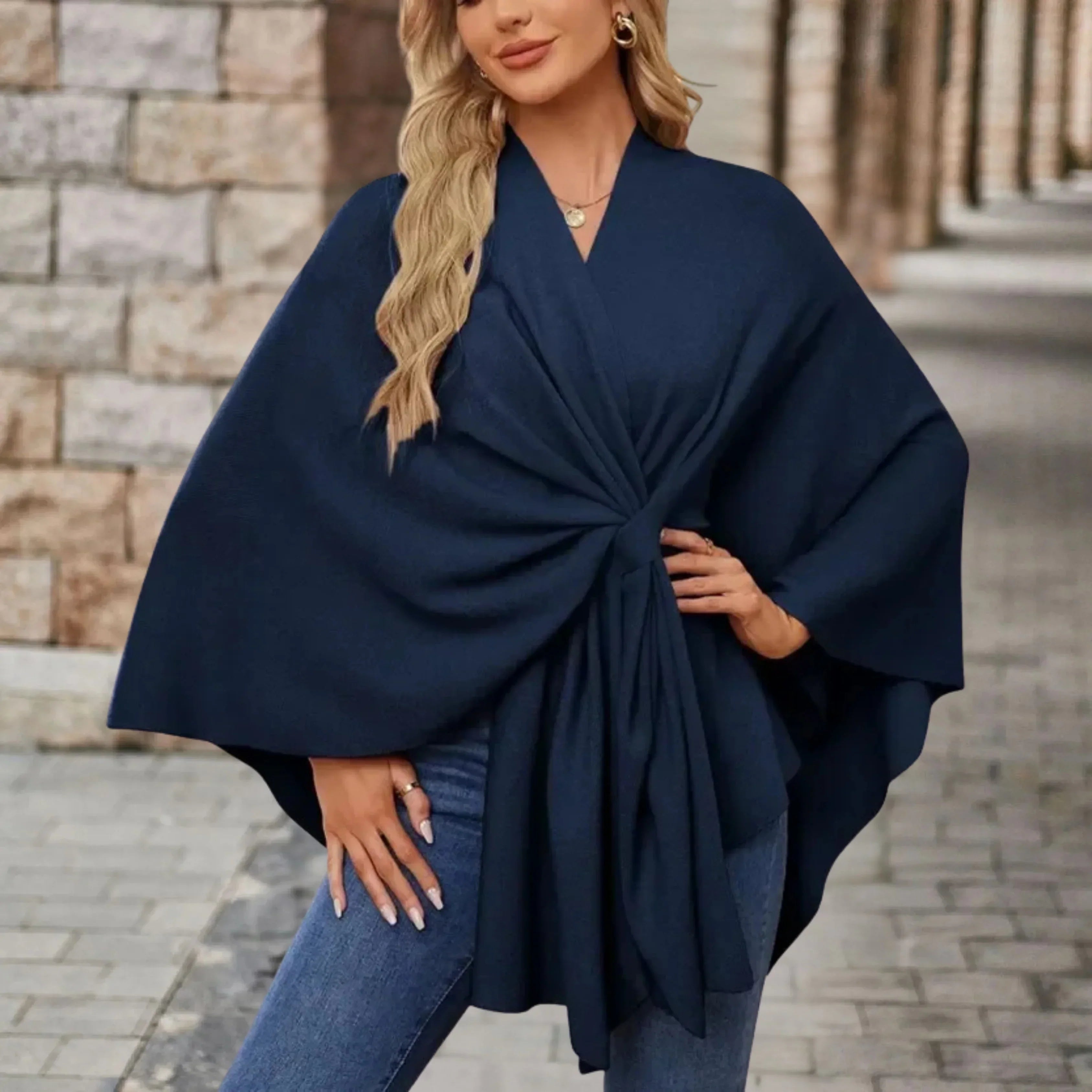 Celina – Eleganckie Poncho