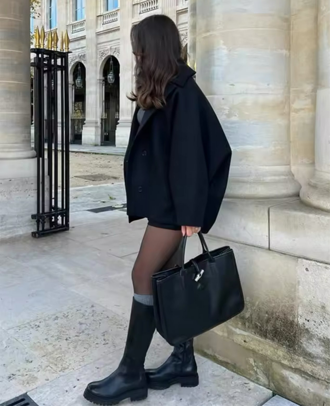 Serena | Wełniany płaszcz oversize