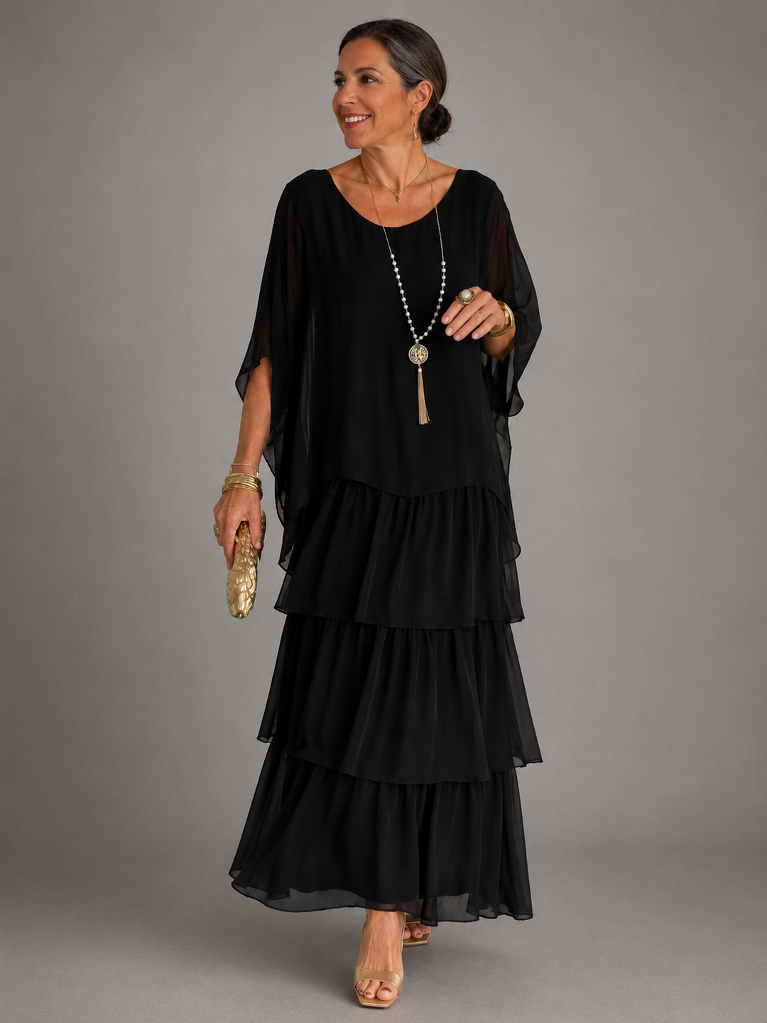 Lara™ | Elegancka Maxi Sukienka