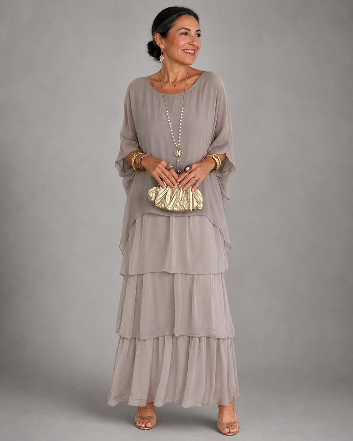 Lara™ | Elegancka Maxi Sukienka
