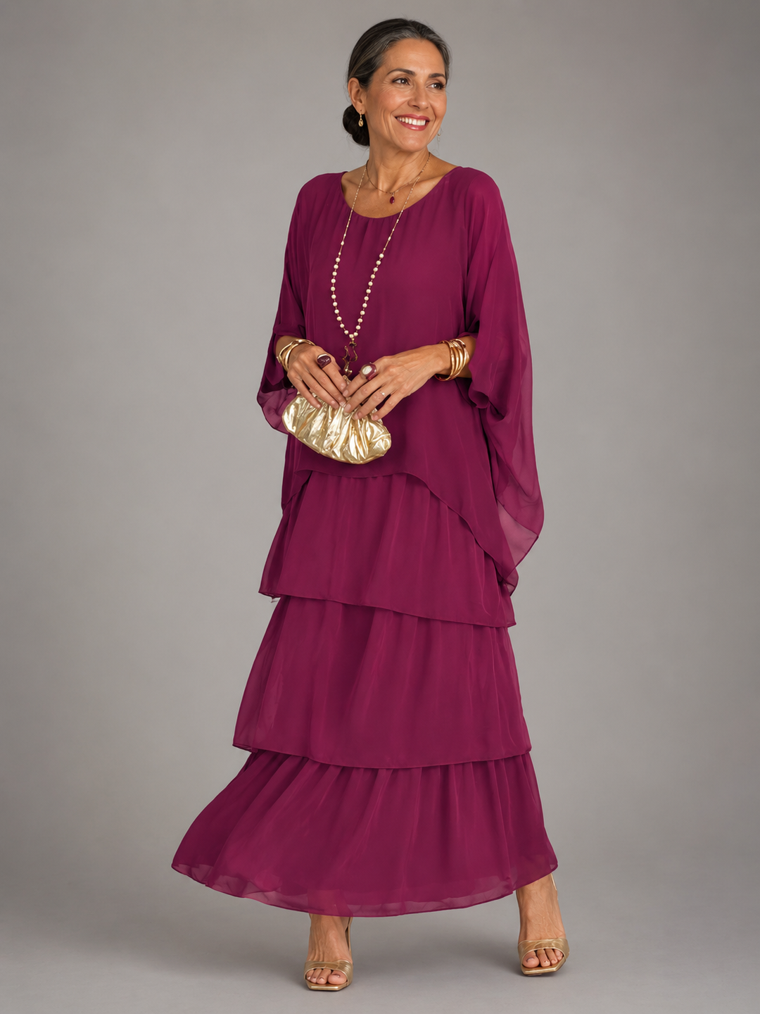 Lara™ | Elegancka Maxi Sukienka
