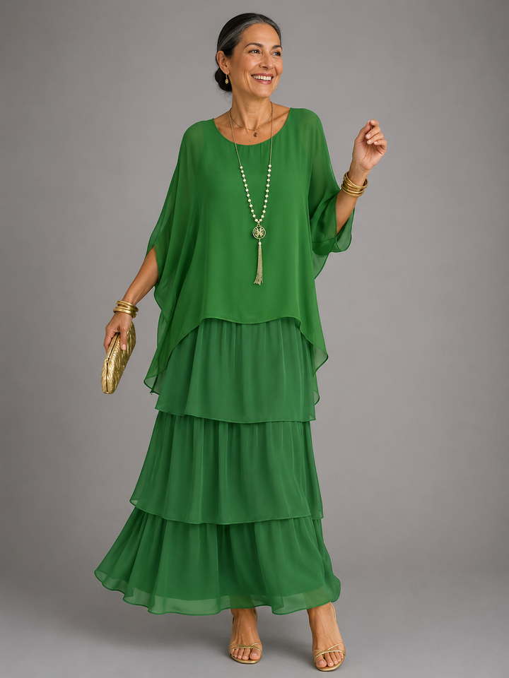 Lara™ | Elegancka Maxi Sukienka