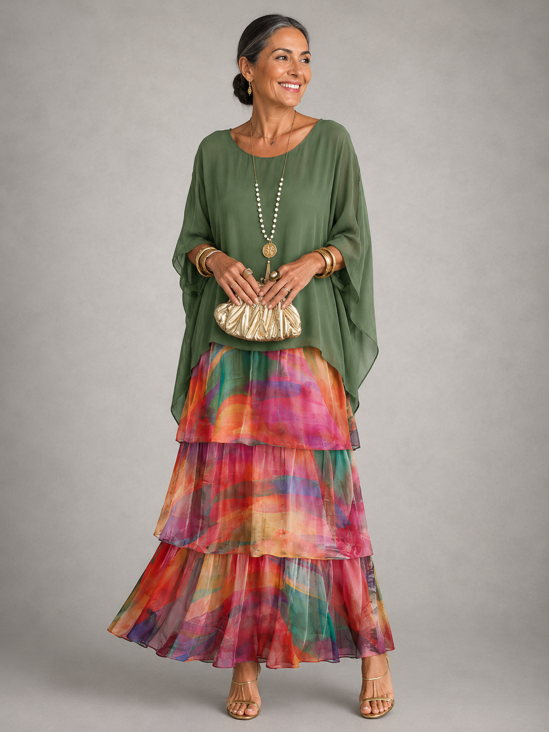 Lara™ | Elegancka Maxi Sukienka