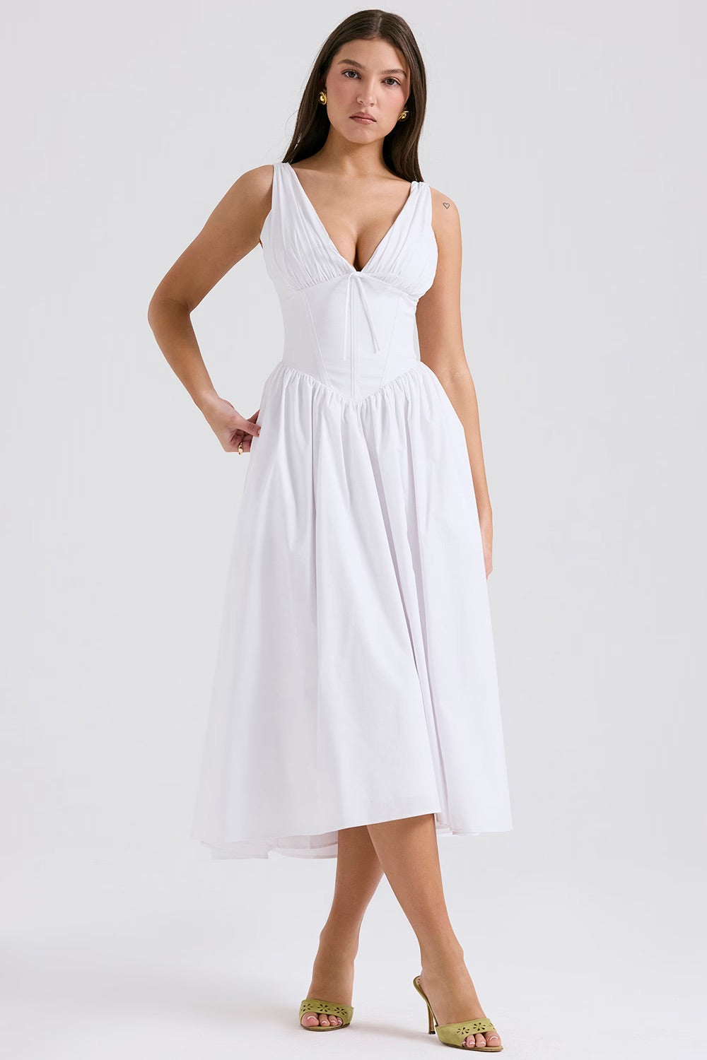Marika | Elegancka letnia sukienka midi