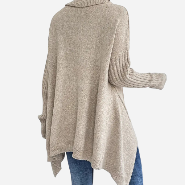 Lucyna – Sweter z Długim Rękawem