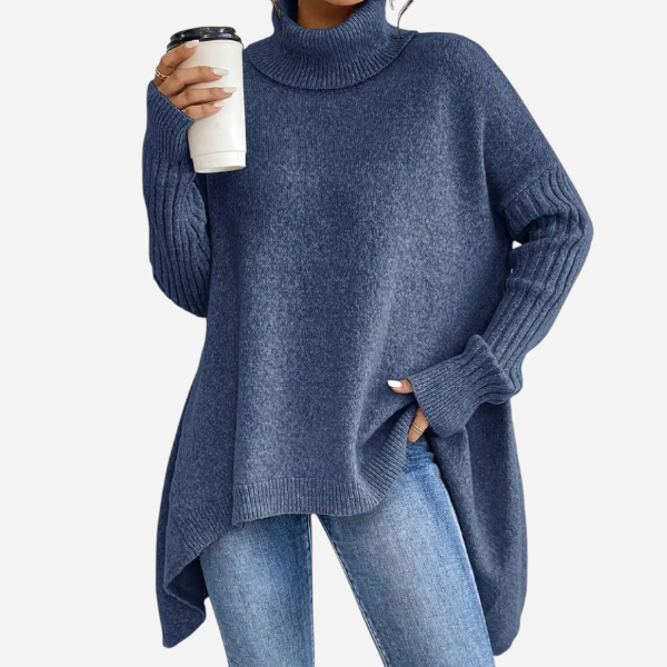 Lucyna – Sweter z Długim Rękawem