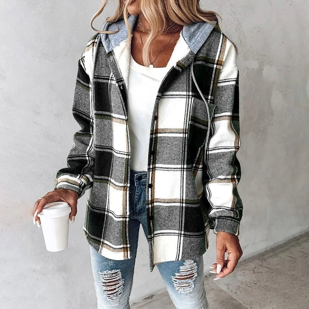 Celina - Ciepła Stylowa Kurtka Overshirt