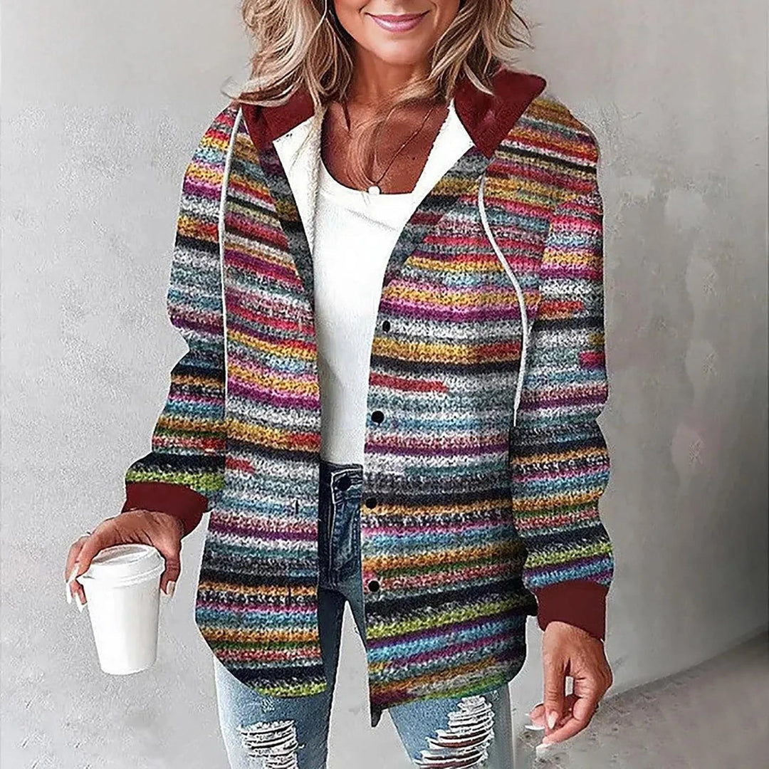 Celina - Ciepła Stylowa Kurtka Overshirt
