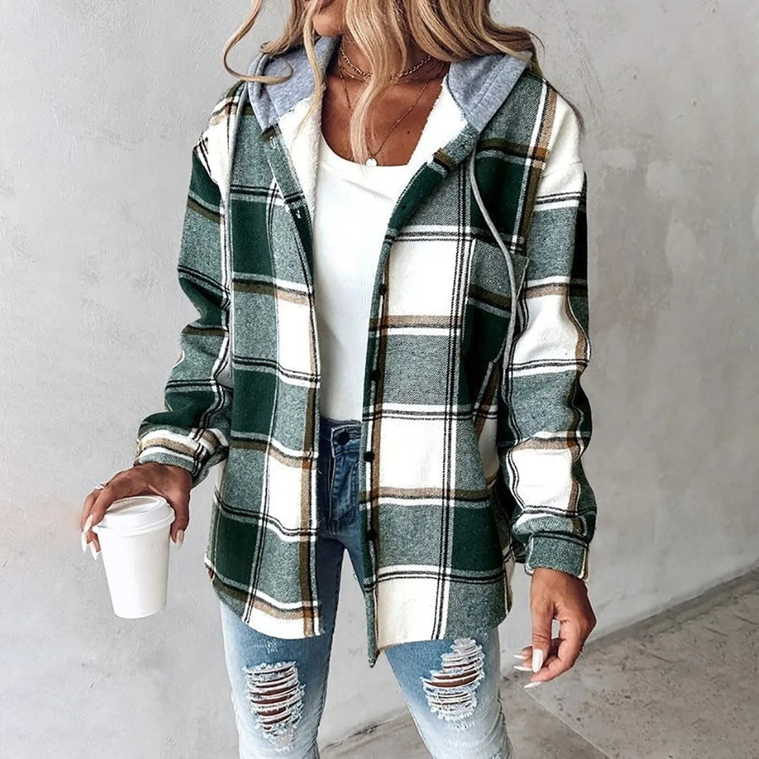 Celina - Ciepła Stylowa Kurtka Overshirt