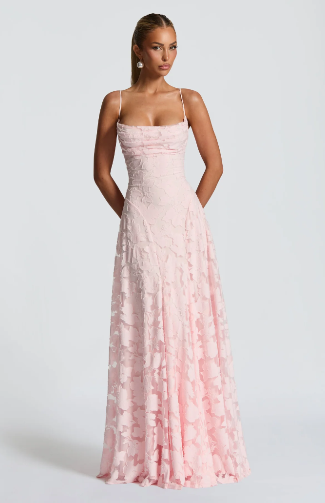 SOFIA | Elegancka Sukienka Maxi z Koronką