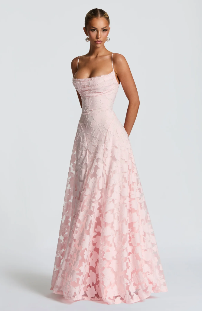 SOFIA | Elegancka Sukienka Maxi z Koronką