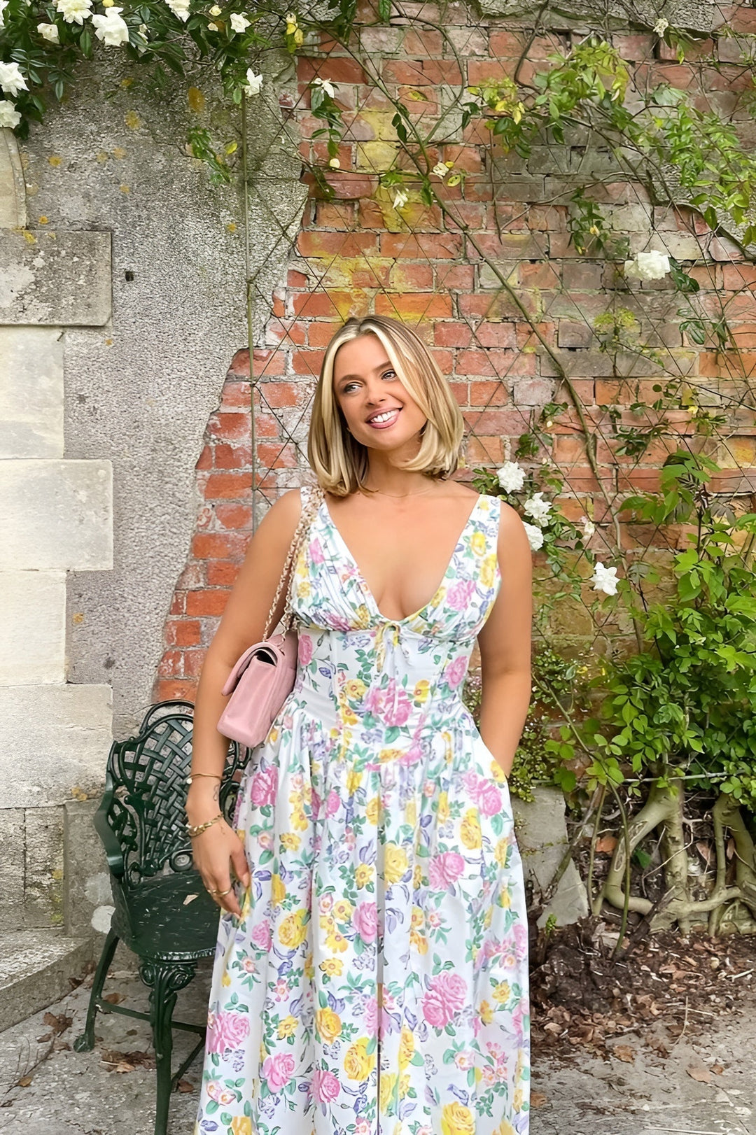Marika | Elegancka letnia sukienka midi