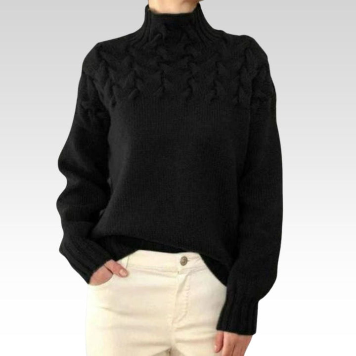 Erika | Sweter z golfem