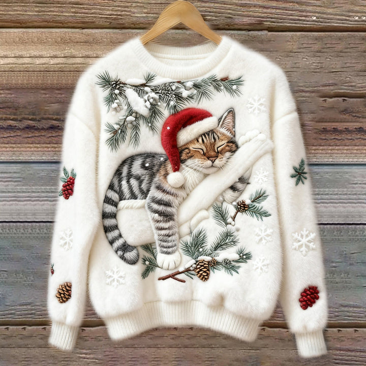 Świąteczny Koci Sweter™