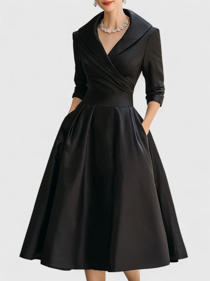 Zyrah | Elegancka Midi Sukienka