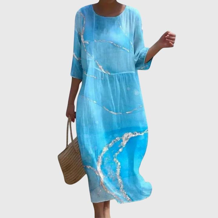 Hayley™ | Stylowa Kwiatowa Sukienka Maxi