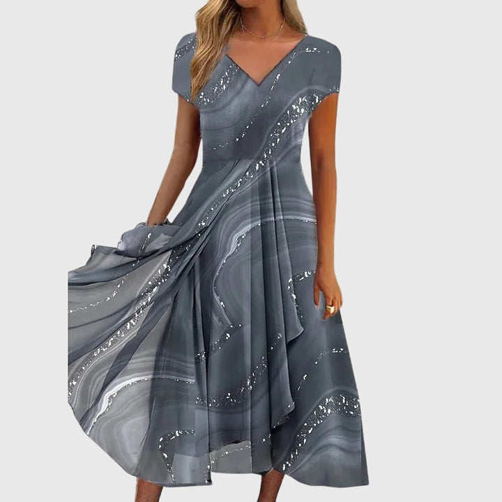 Aubrielle™ | Voollinen Midi Sukienka