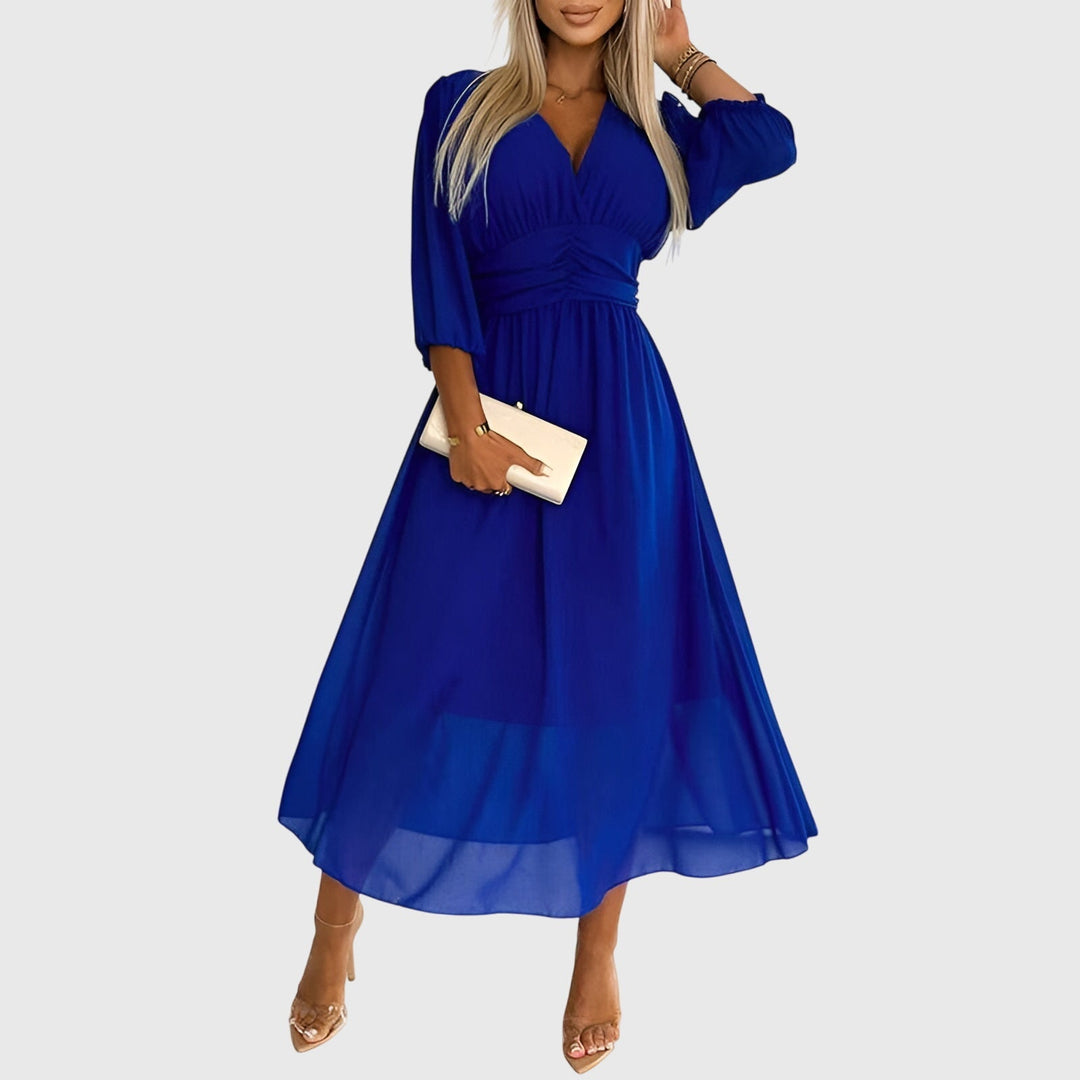 Chloe™ | Lekka Jedwabna Chiffonowa Sukienka