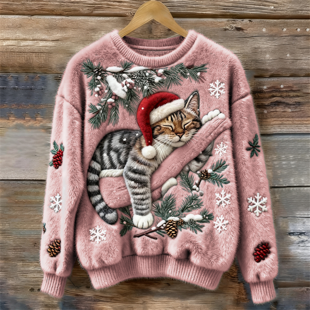 Świąteczny Koci Sweter™