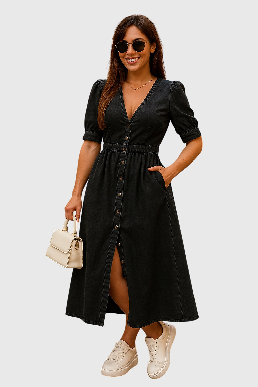Jacqueline™ | Stylowy strój dżinsowy